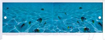 Экран для ванны МетаКам Ультра легкий АРТ 1.48 (подводная одиссея)