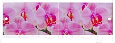 Экран для ванны МетаКам Ультра легкий АРТ 1.68 (дикая орхидея)