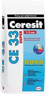 Фуга Ceresit CE 33 (2кг, кирпичный)