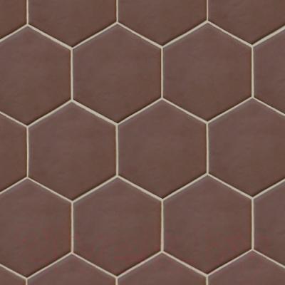 Плитка Equipe Hexatile Marrone Matt P (200x175)