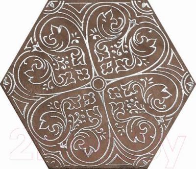 Декоративная плитка Equipe Hexatile Venice Marron (200x175)