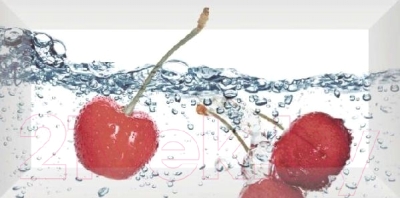 Декоративная плитка Monopole Aqua Cherry (200x100)