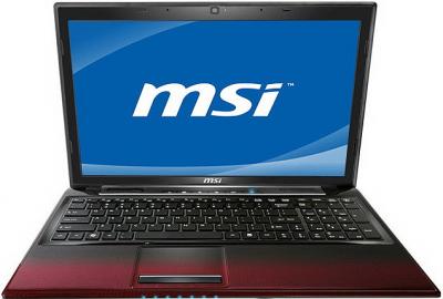 Ноутбук MSI CR650-453XBY - спереди