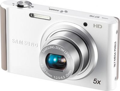 Компактный фотоаппарат Samsung ST76 (EC-ST76ZZFPWRU) White - общий вид
