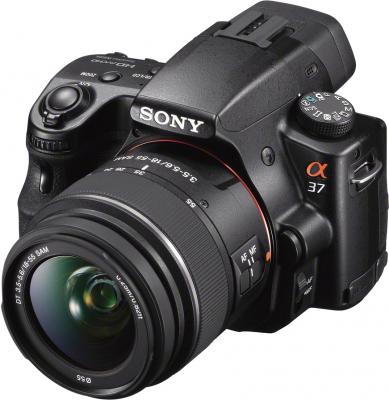 Зеркальный фотоаппарат Sony SLT-A37K - общий вид