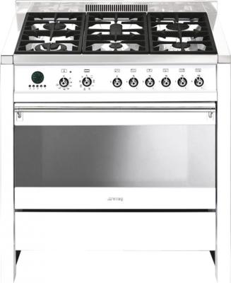 Плита газовая Smeg CS19B-6 - общий вид