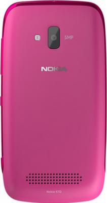 Смартфон Nokia Lumia 610 (Magenta) - задняя панель