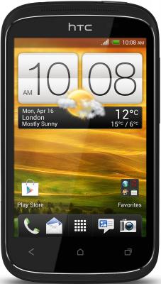 Смартфон HTC Desire C (A320e) Black - общий вид