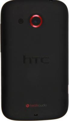 Смартфон HTC Desire C (A320e) Black - вид сзади