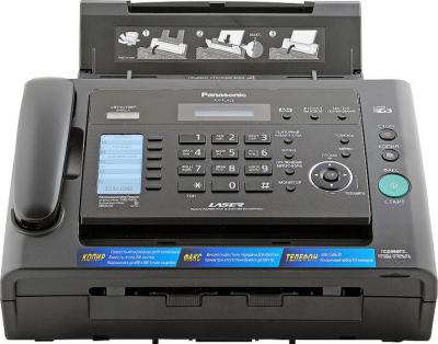 Телефон/факс Panasonic KX-FL423 Black - вид спереди