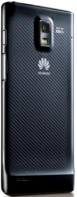 Смартфон Huawei Ascend P1 (U9200) Black - вид сзади