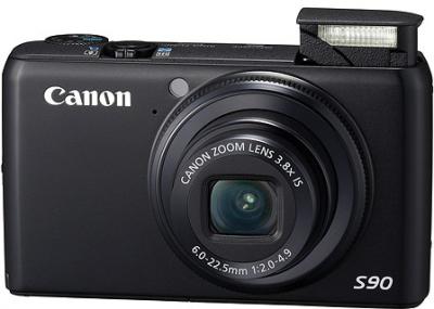 Компактный фотоаппарат Canon PowerShot S90 - общий вид
