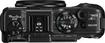Компактный фотоаппарат Canon PowerShot G12 - вид сверху
