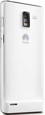 Смартфон Huawei Ascend P1 (U9200) White - вид сзади