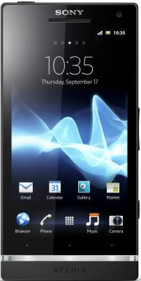 Смартфон Sony Xperia S (LT26i) Black - общий вид