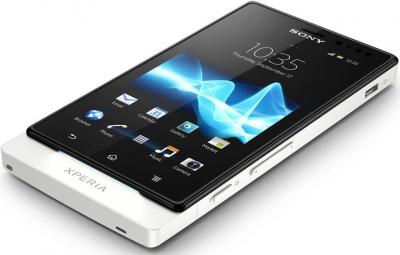 Смартфон Sony Xperia Sola (MT27i) White - общий вид