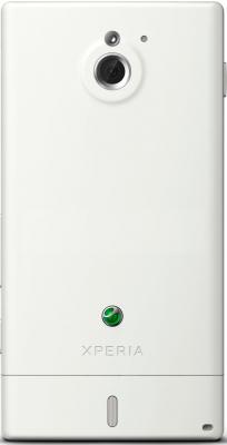 Смартфон Sony Xperia Sola (MT27i) White - вид сзади