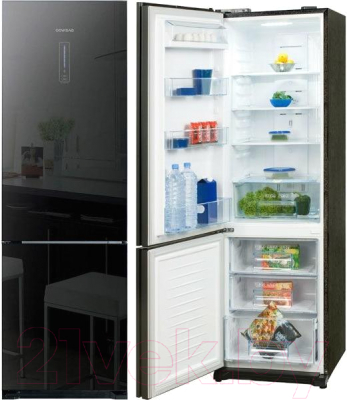 Холодильник с морозильником Daewoo RN-T425NPB