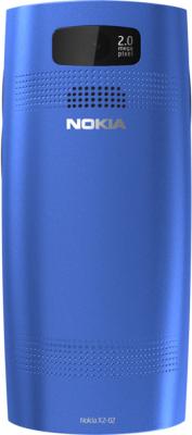 Мобильный телефон Nokia X2-02 Ocean Blue - общий вид