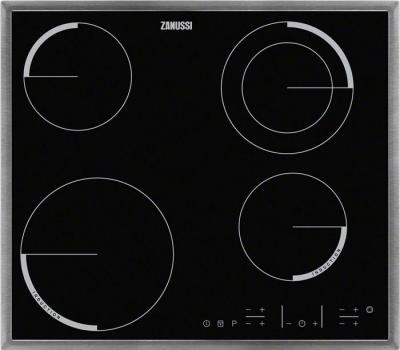 Комбинированная варочная панель Zanussi ZEN6641XBA - общий вид