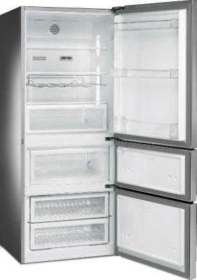 Холодильник с морозильником Smeg FT41DXE - с открытой дверью