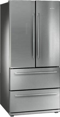 Холодильник с морозильником Smeg FQ55FX - общий вид