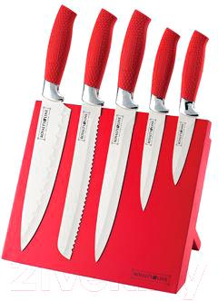 Набор ножей Royalty Line RL-MAG5 (красный)