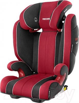 Автокресло Recaro Monza Nova Seatfix IS (черно-красный) - общий вид