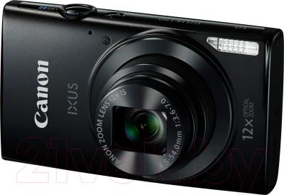 Компактный фотоаппарат Canon IXUS 170 (черный)