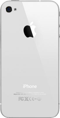 Смартфон Apple iPhone 4s (белый) - задняя панель