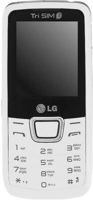 Мобильный телефон LG A290 White - общий вид