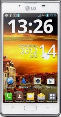 Смартфон LG P705 Optimus L7 White - общий вид