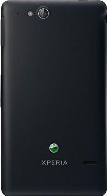 Смартфон Sony Xperia Go (ST27i) Black - задняя панель