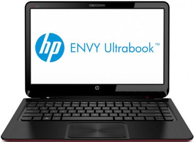 Ноутбук HP Envy Sleekbook 4-1056er (B8F25EA) - фронтальный вид