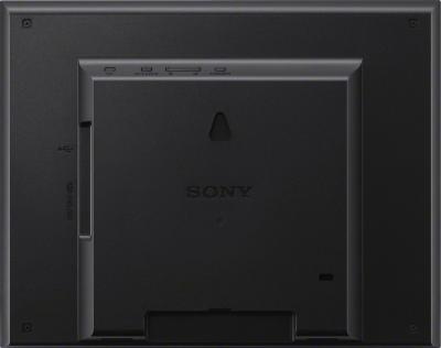 Цифровая фоторамка Sony DPF-C800 Black - вид сзади