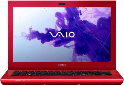 Ноутбук Sony VAIO SV-S1312E3R/R - фронтальный вид