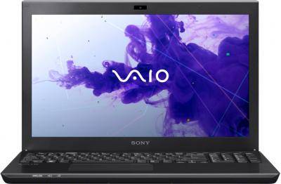 Ноутбук Sony VAIO SV-S1512V1R/B - фронтальный вид
