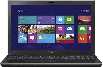 Ноутбук Sony VAIO SV-S1512X1R/B - фронтальный вид