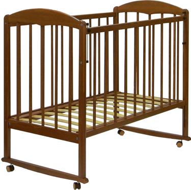Детская кроватка СКВ 120117 (орех) - общий вид