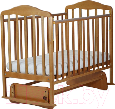 Детская кроватка СКВ 124006 (бук)