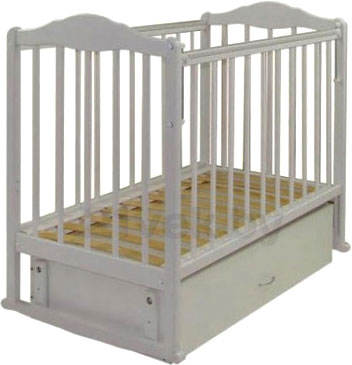Детская кроватка СКВ 232001 (Белая) - общий вид