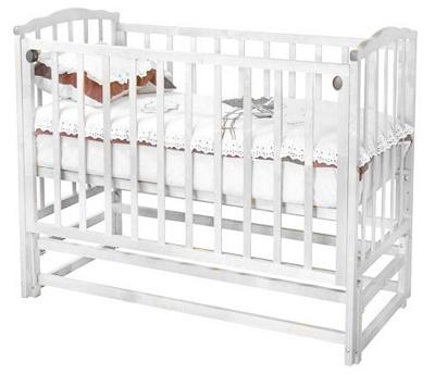 Детская кроватка Красная звезда Кристина С619 (Белая) - общий вид