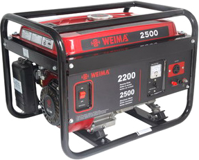 Бензиновый генератор Weima WM 2500 - общий вид