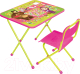 Комплект мебели с детским столом Ника КП/1 Маша и Медведь. Азбука 1 - 