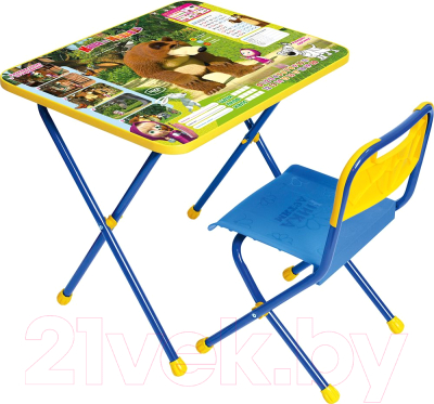 Комплект мебели с детским столом Ника КП/6 Маша и Медведь: Позвони мне