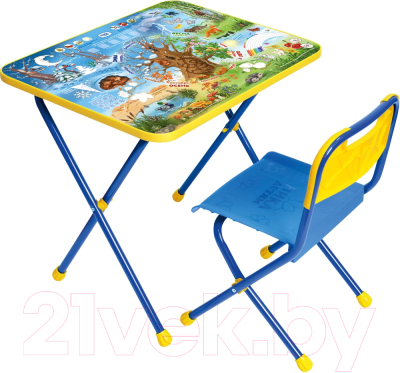 Комплект мебели с детским столом Ника КП/7 Хочу все знать