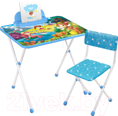 Комплект мебели с детским столом Ника КП2/16 Волшебный мир принцесс