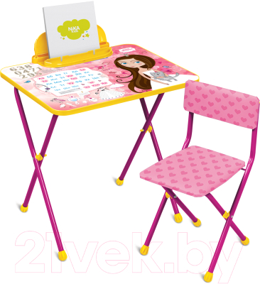 Комплект мебели с детским столом Ника КП2/17 Маленькая принцесса