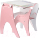 Комплект мебели с детским столом Tech Kids Буквы-цифры 14-311 (розовый) - 