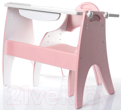 Комплект мебели с детским столом Tech Kids Зима-лето 14-317 (розовый)